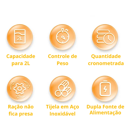 Alimentador Automático Inteligente com até 10 refeições