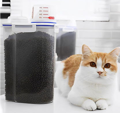 Kit Dosador e Armazenador de ração pet - Compre 1 e Leve 2